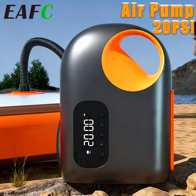 Paddle Board Electric Pump 20Psi - Портативный воздушный насос 20 PSI, надувной
