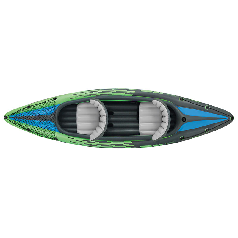 Kayak Inflatable 2 Person - Надувная рыбацкая лодка-каяк для двоих, резиновая