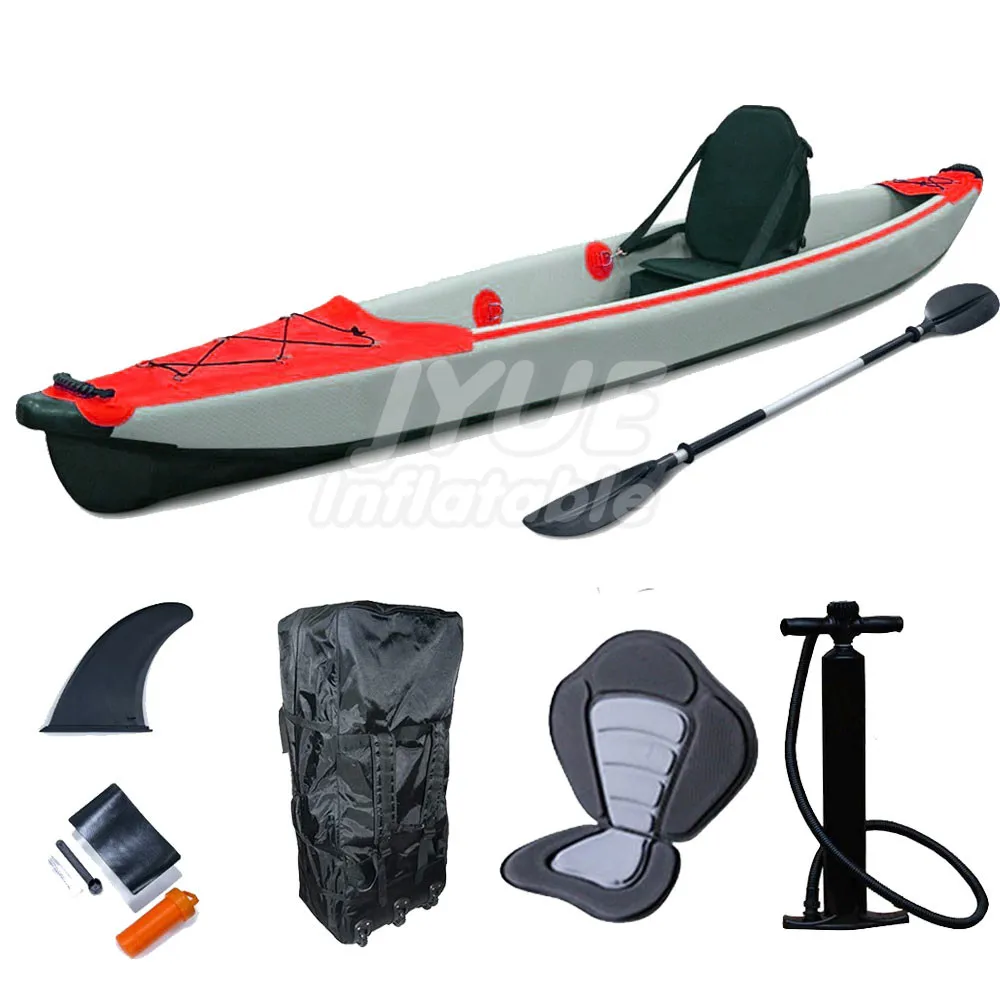 Kayak Inflatable 2 Person - Новая модная одноместная каяковая лодка, надувной