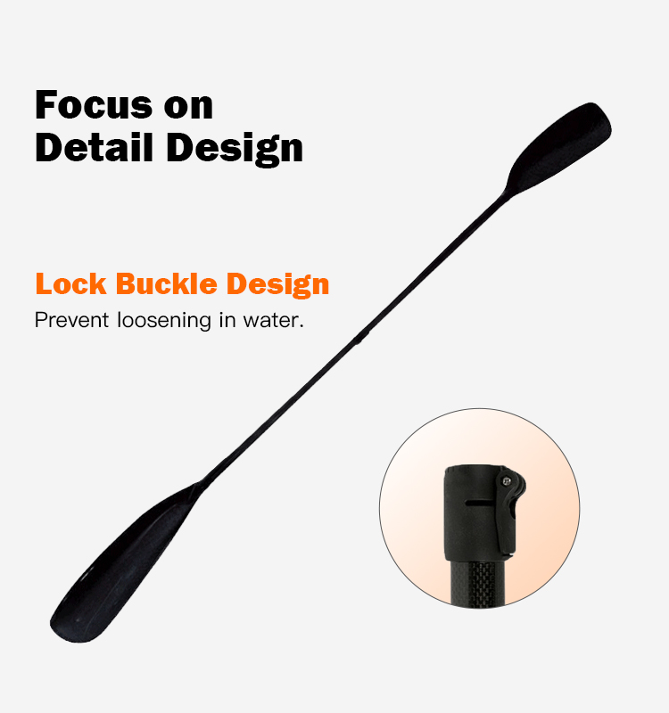 Kayak Paddle Carbon 2 Piece - Регулируемое весло для каяка из 3K