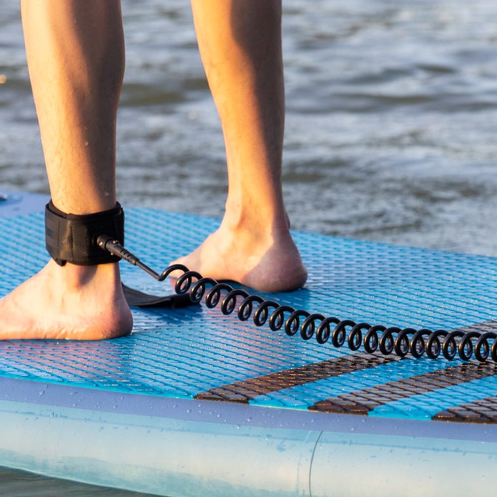 Paddle Board Leash Coiled - Для HEYTUR 7 мм спиральная страховочная
