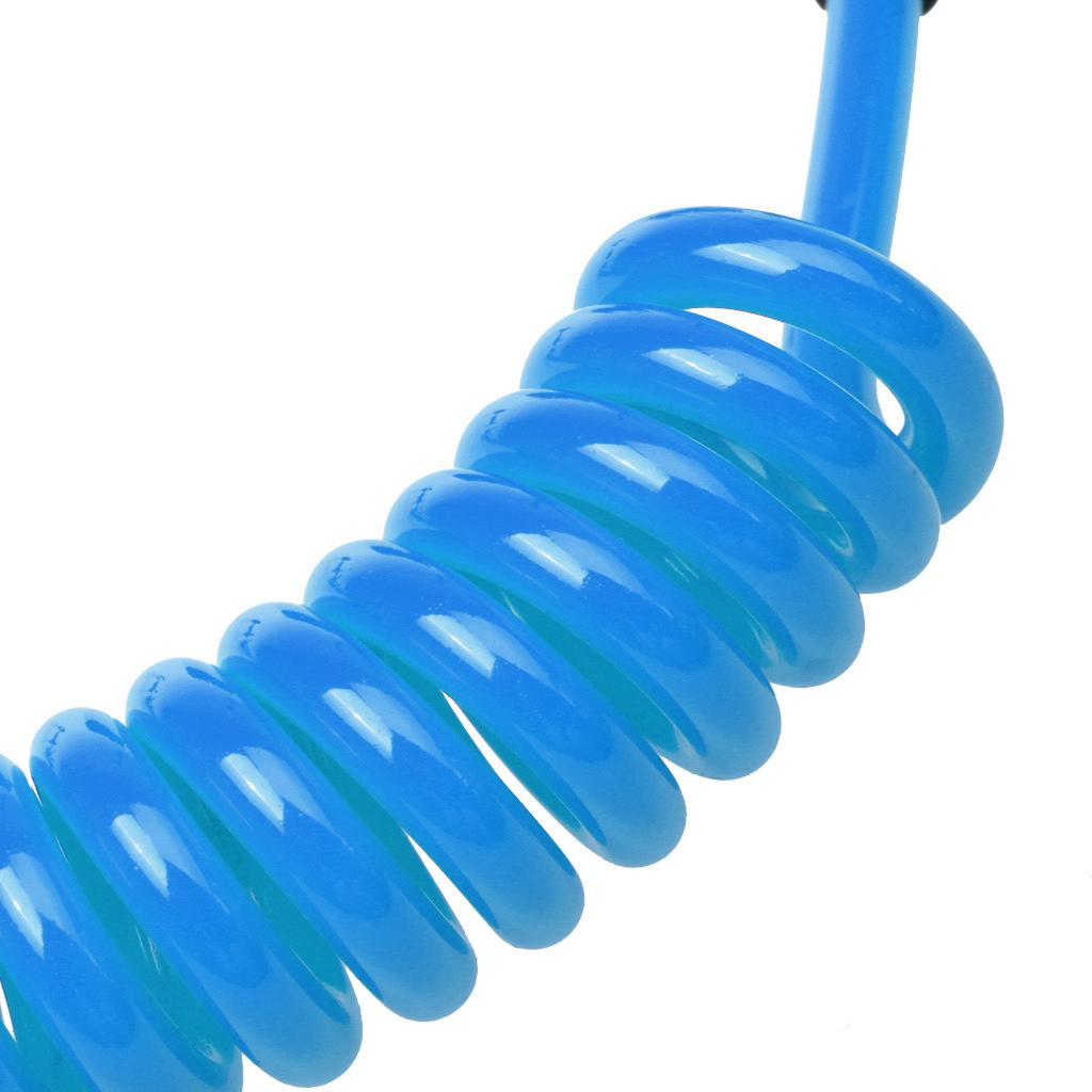 Paddle Board Leash Coiled - Спиральный ремешок для бодиборда, сверхлегкий, регулируемый,