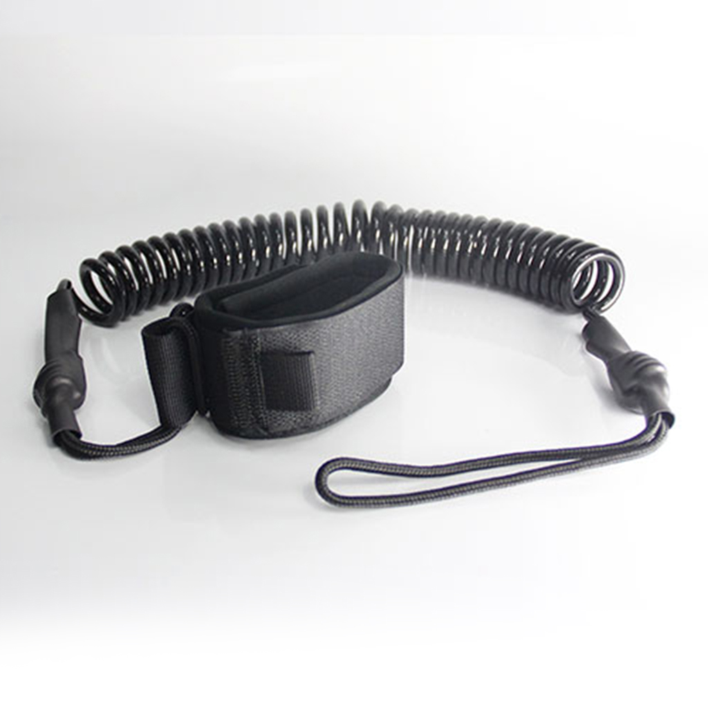 Paddle Board Leash Coiled - Надежный шнурок для фиксации лодки с