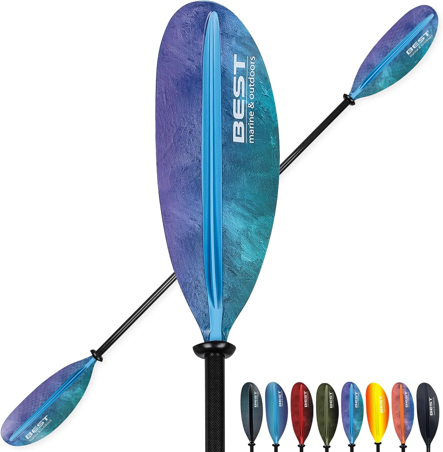 Kayak Paddle Carbon 2 Piece - Весло для каяка из углеродного волокна,
