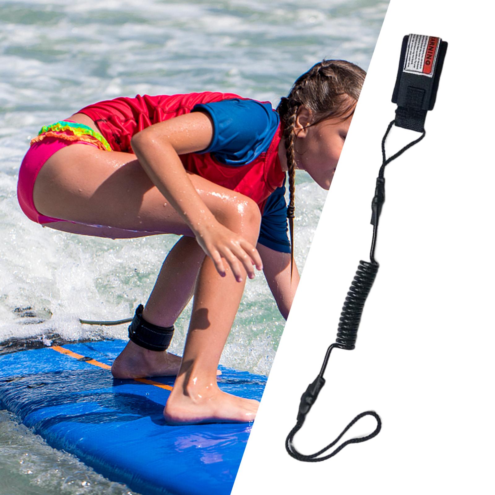 Paddle Board Leash Coiled - Прочный ремень-фиксатор для серфборда, спиральный страховочный