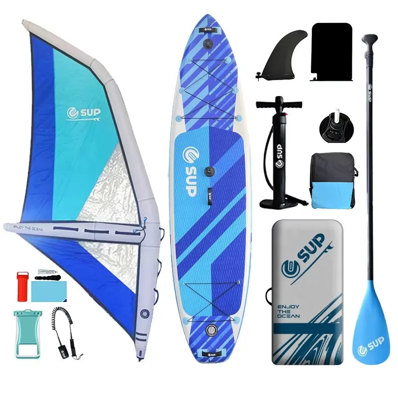 Sup Board 11Ft Inflatable - Надувная SUP-доска длиной 11 футов, двухслойная,