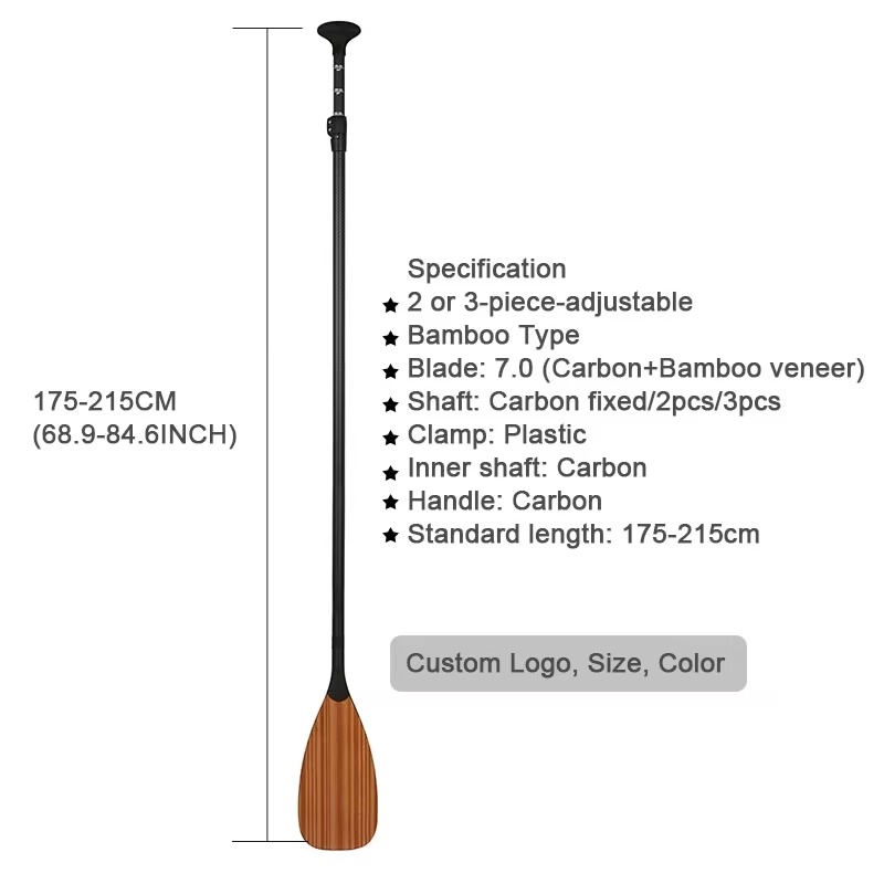 1, 2, 3-секционное весло из ка – обзор и цена Sup Paddle Carbon Fiber