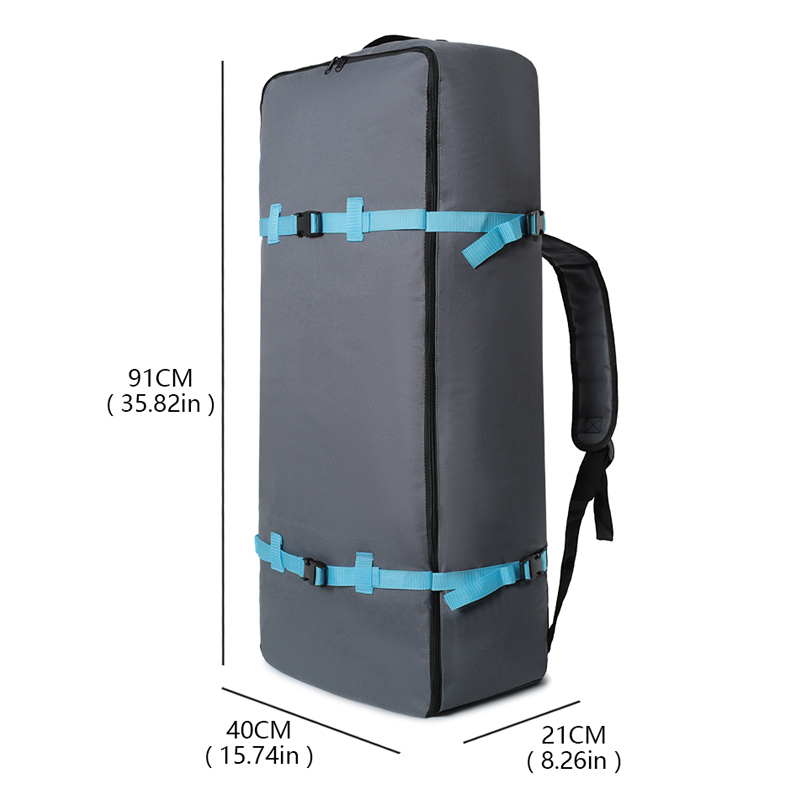 Серый рюкзак для доски для пад – обзор и цена Paddle Board Backpack