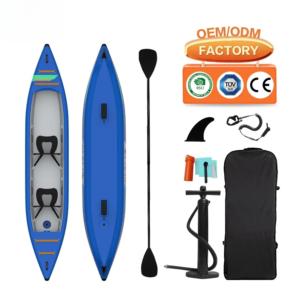 Надувной надувной пол из ПВХ д – обзор и цена Inflatable Kayak 3 Person