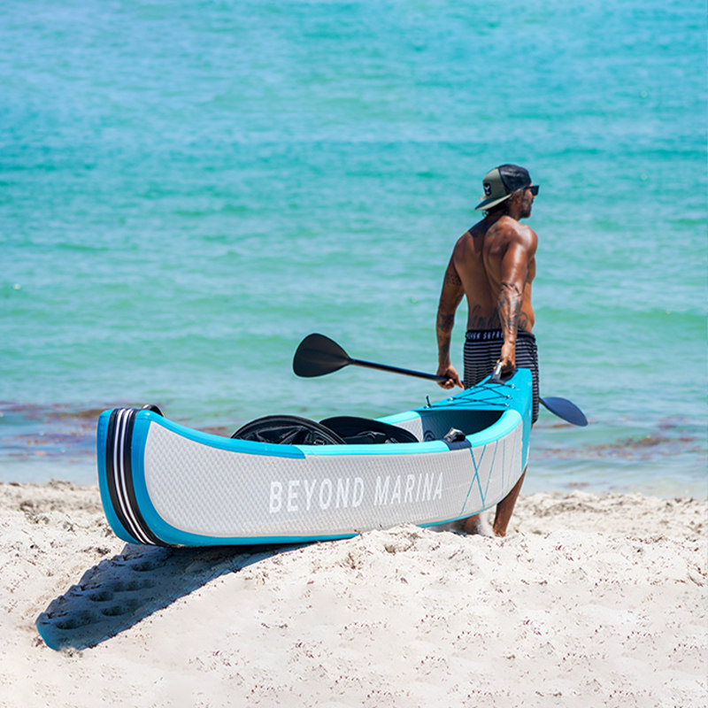 Портативная надувная байдарка  – обзор и цена Inflatable Kayak 3 Person