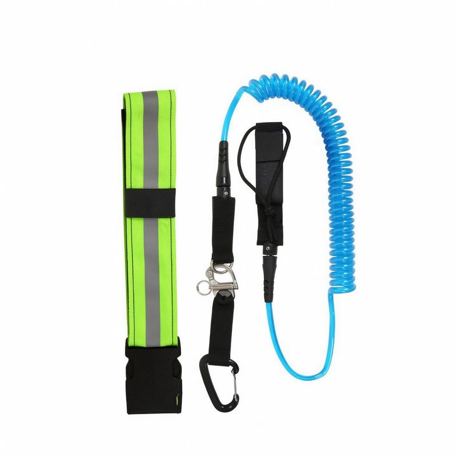 Ремень для безопасности на пад – обзор и цена Paddle Board Leash Coiled