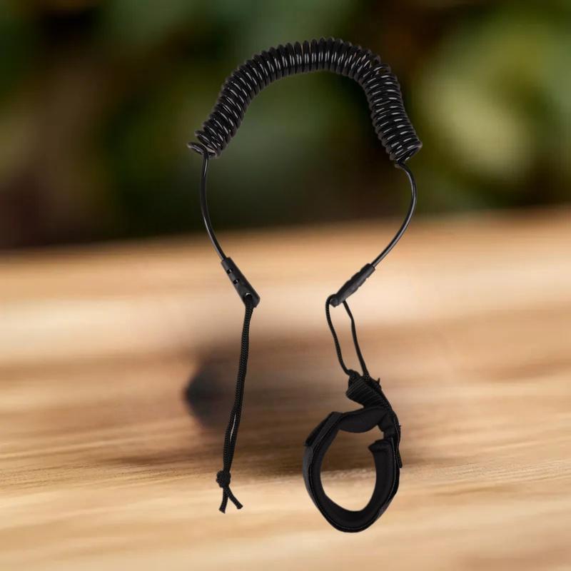 Спиральный эластичный поводок  – обзор и цена Paddle Board Leash Coiled