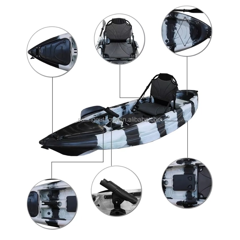 Надувной педальный каяк Airo S – обзор и цена Kayak Inflatable 2 Person