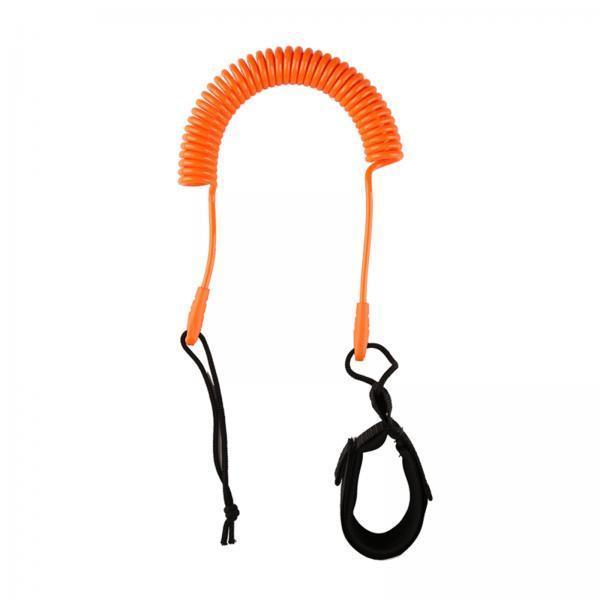 Эластичный страховочный ремень – обзор и цена Paddle Board Leash Coiled