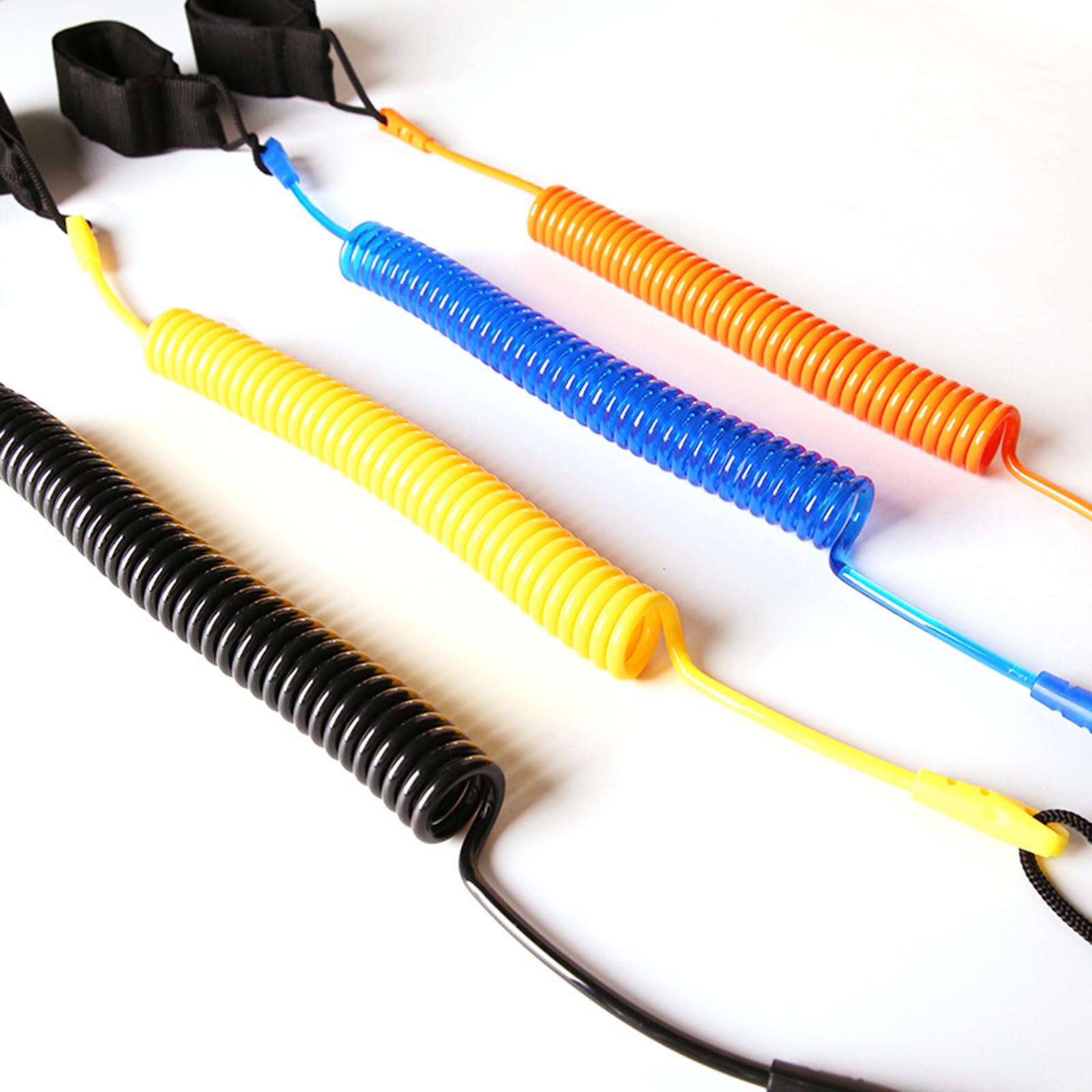 Эластичный страховочный ремень – обзор и цена Paddle Board Leash Coiled