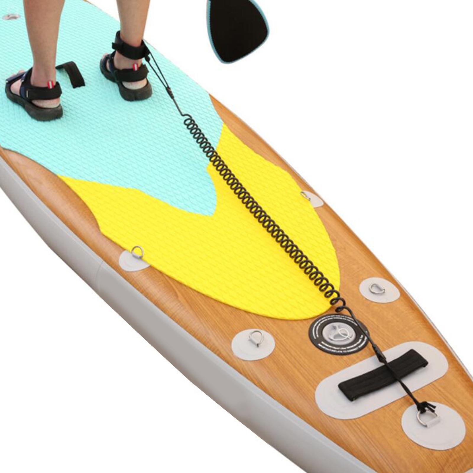 Эластичный страховочный ремень – обзор и цена Paddle Board Leash Coiled