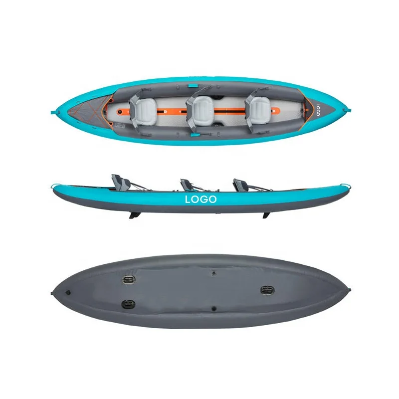 Быстросохнущее надувное каноэ, – обзор и цена Inflatable Kayak 3 Person