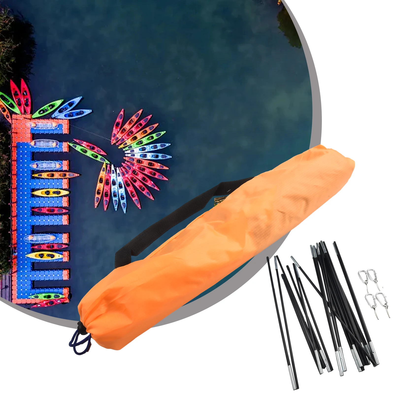 Надувной тент-навес для каяка  – обзор и цена Inflatable Kayak 3 Person