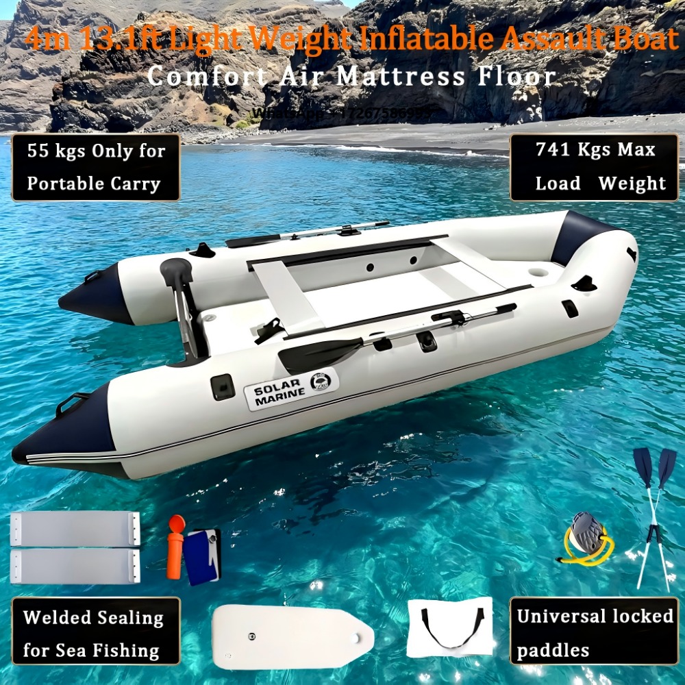 MC400-3 Солнечный морской наду – обзор и цена Inflatable Boat 4 Person