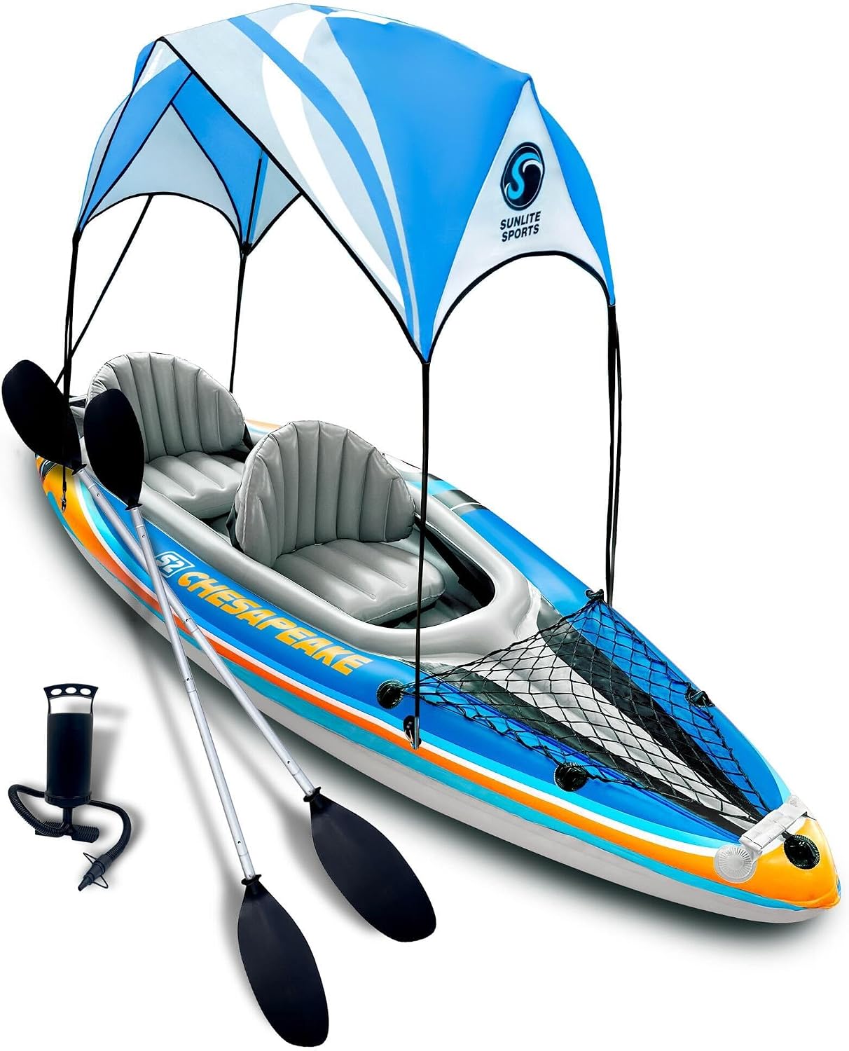 Надувной каяк для 2 человек с  – обзор и цена Kayak Inflatable 2 Person