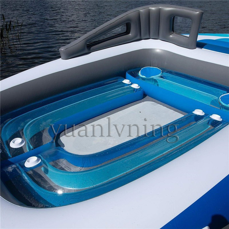 Надувная плавучая яхта из ПВХ  – обзор и цена Inflatable Boat 4 Person