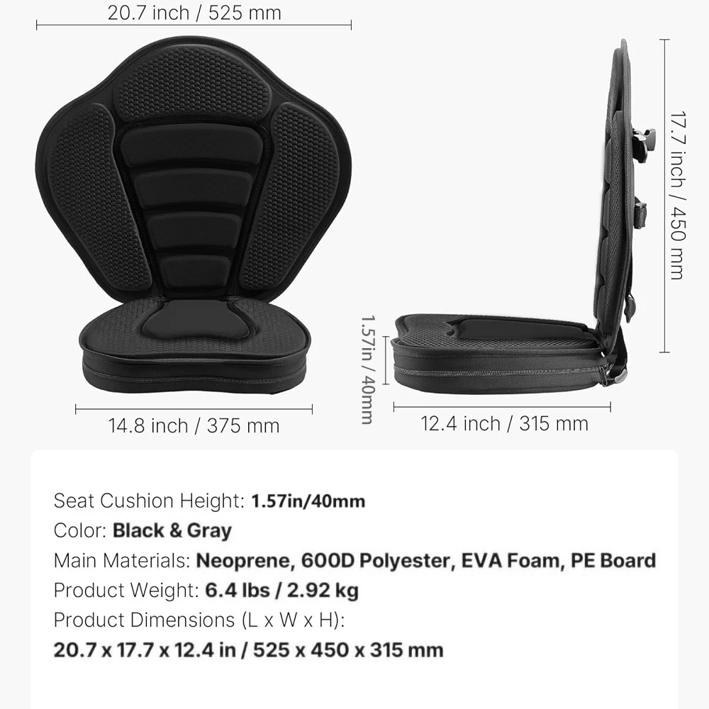 Сиденье для каяка, аксессуары  – обзор и цена Sup Paddle Carbon Fiber