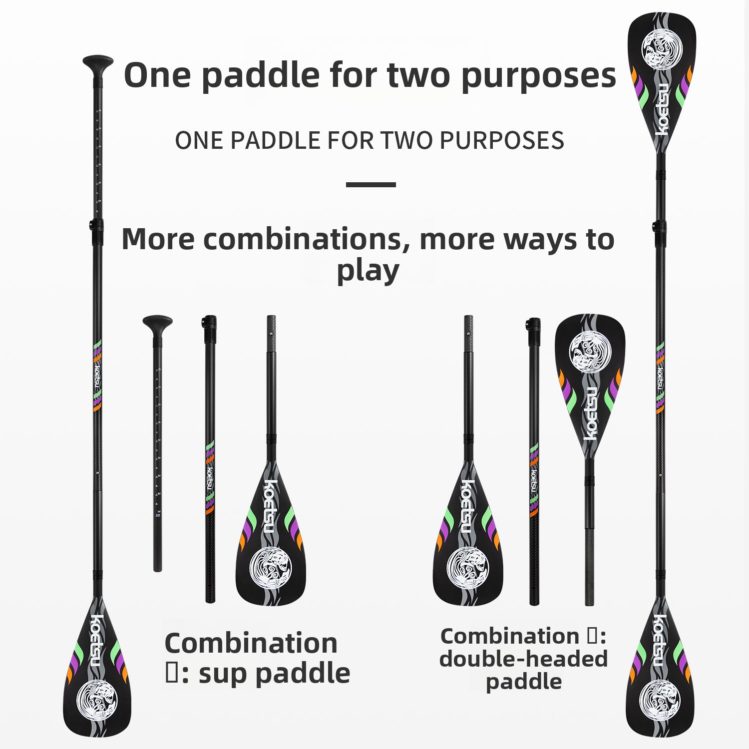Одно- или двухстороннее весло  – обзор и цена Sup Paddle Carbon Fiber