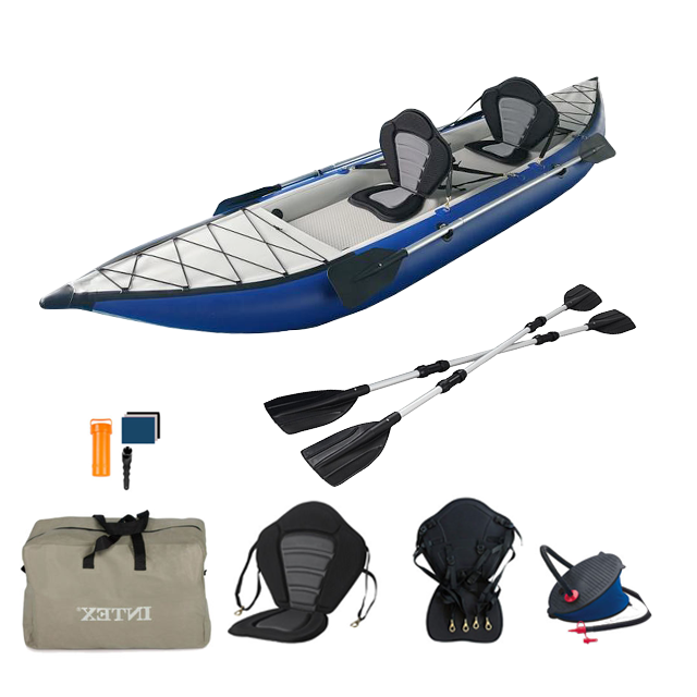 Надувной тандемный каяк, рассч – обзор и цена Kayak Inflatable 2 Person