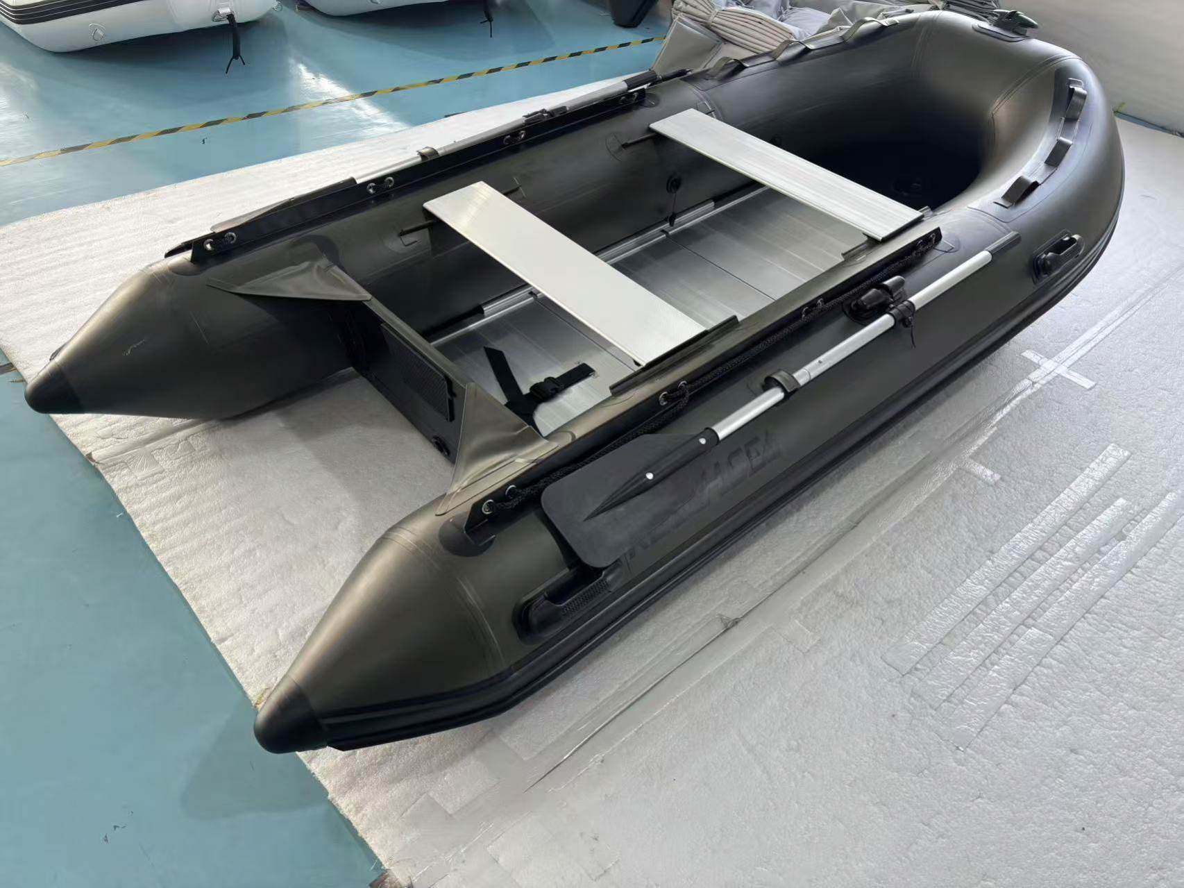 Надувная лодка из ПВХ с алюмин – обзор и цена Inflatable Boat 4 Person