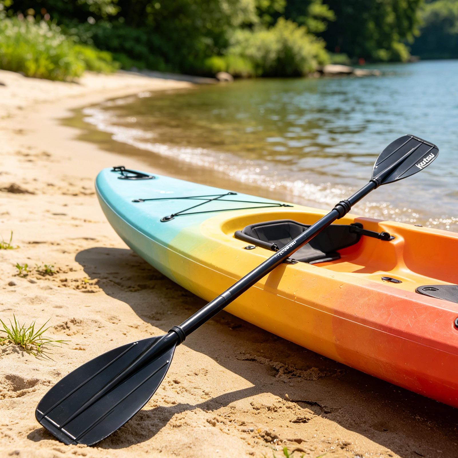 Двухсекционное весло из углеро – обзор и цена Kayak Inflatable 2 Person