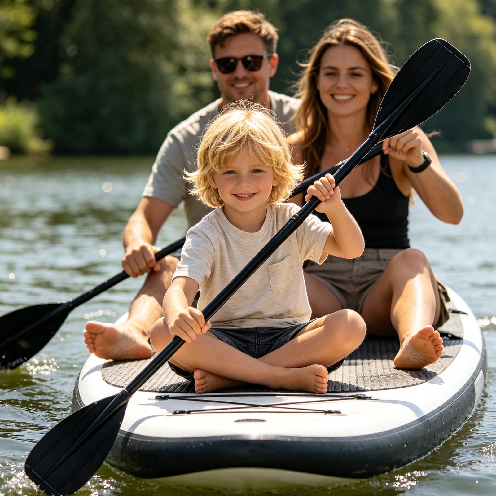 Двухсекционное весло из углеро – обзор и цена Kayak Inflatable 2 Person