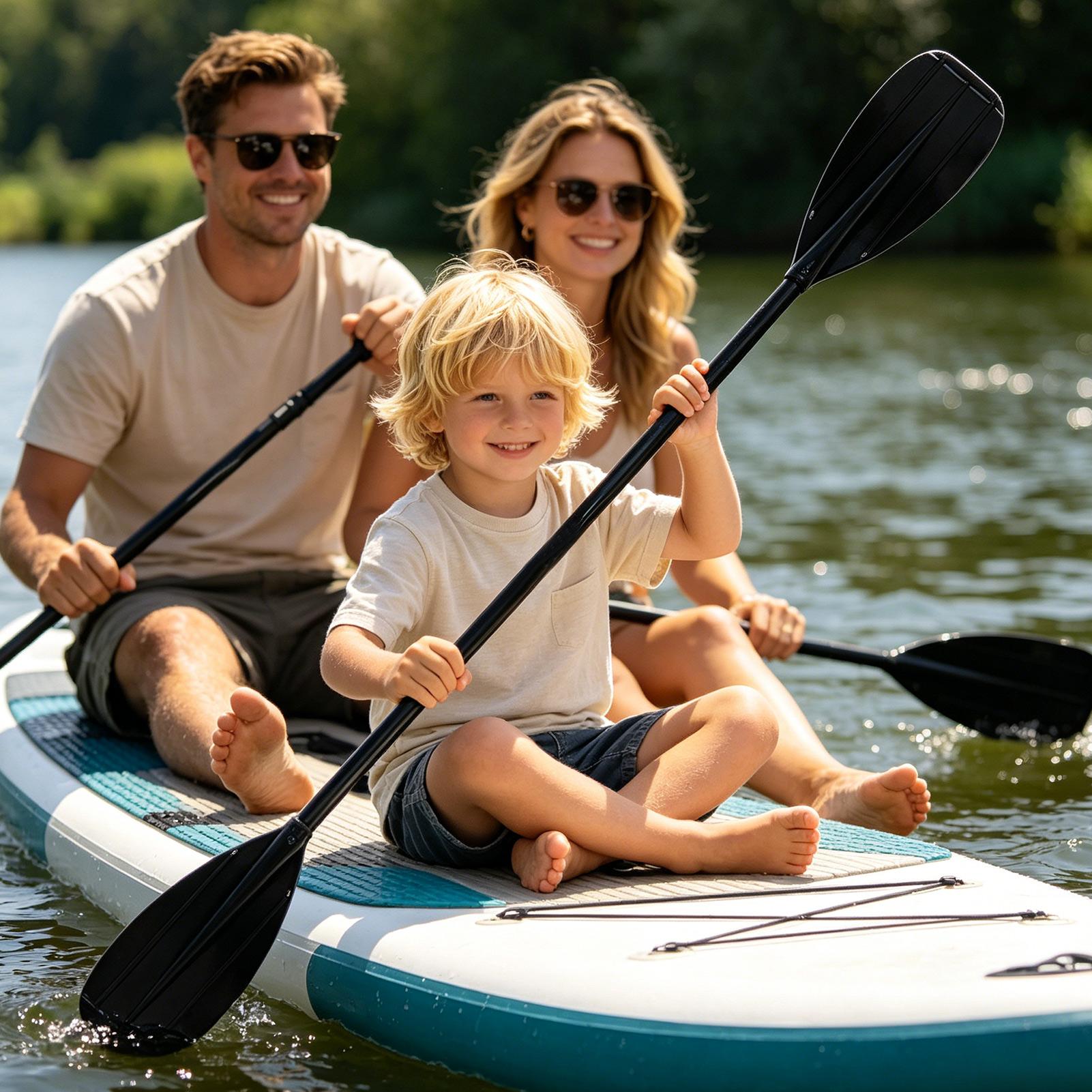 Двухсекционное весло из углеро – обзор и цена Kayak Inflatable 2 Person
