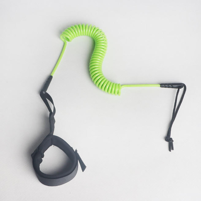 Премиальный 5-мм поводок для S – обзор и цена Paddle Board Leash Coiled