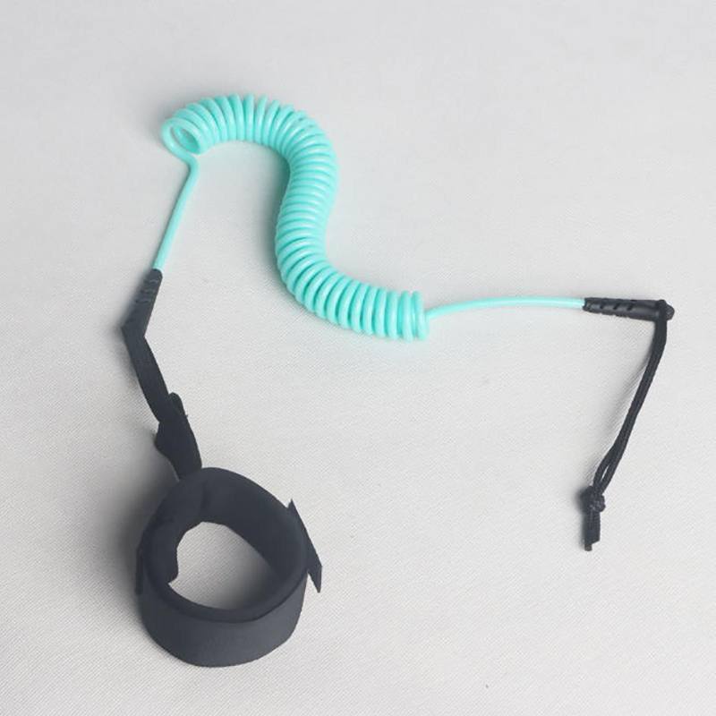 Премиальный 5-мм поводок для S – обзор и цена Paddle Board Leash Coiled