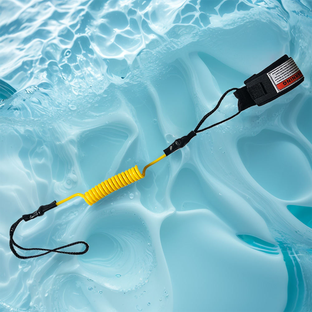 Спиральный страховочный ремень – обзор и цена Paddle Board Leash Coiled