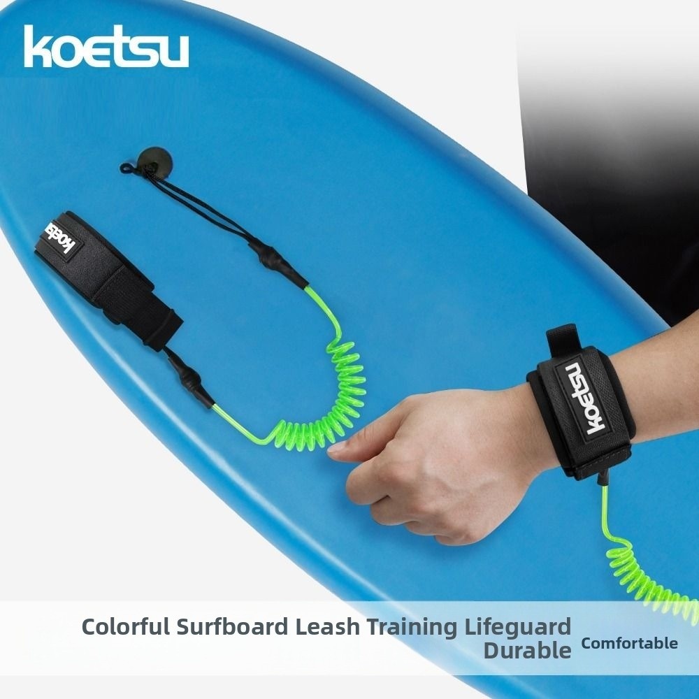 Новый эластичный растягивающий – обзор и цена Paddle Board Leash Coiled