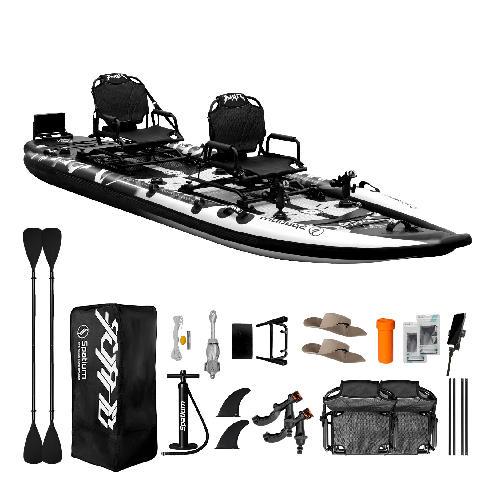 Надувная доска для рыбалки на  – обзор и цена Kayak Inflatable 2 Person