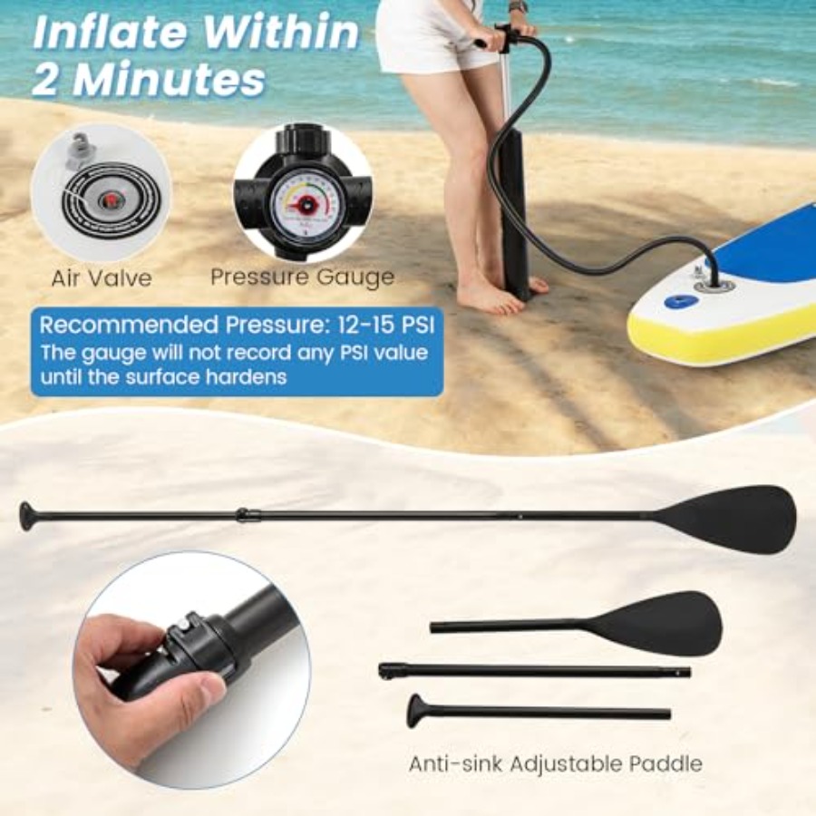 Надувная доска для SUP-серфинг – обзор и цена Sup Board 11Ft Inflatable