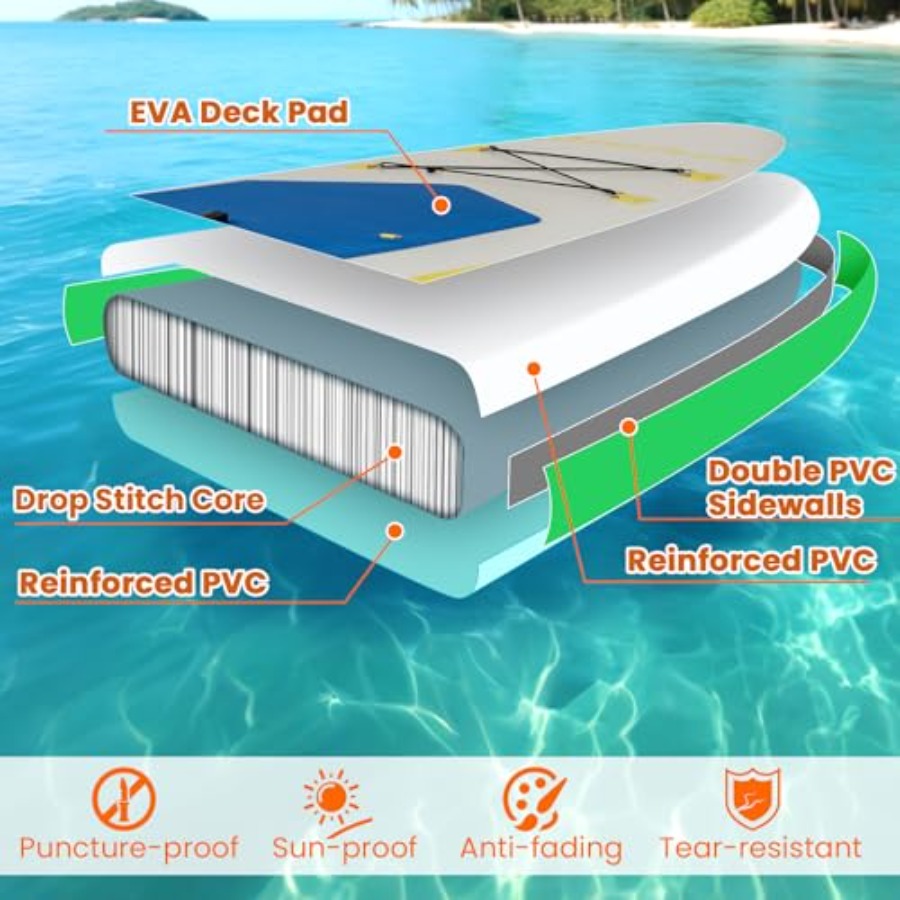 Надувная доска для SUP-серфинг – обзор и цена Sup Board 11Ft Inflatable