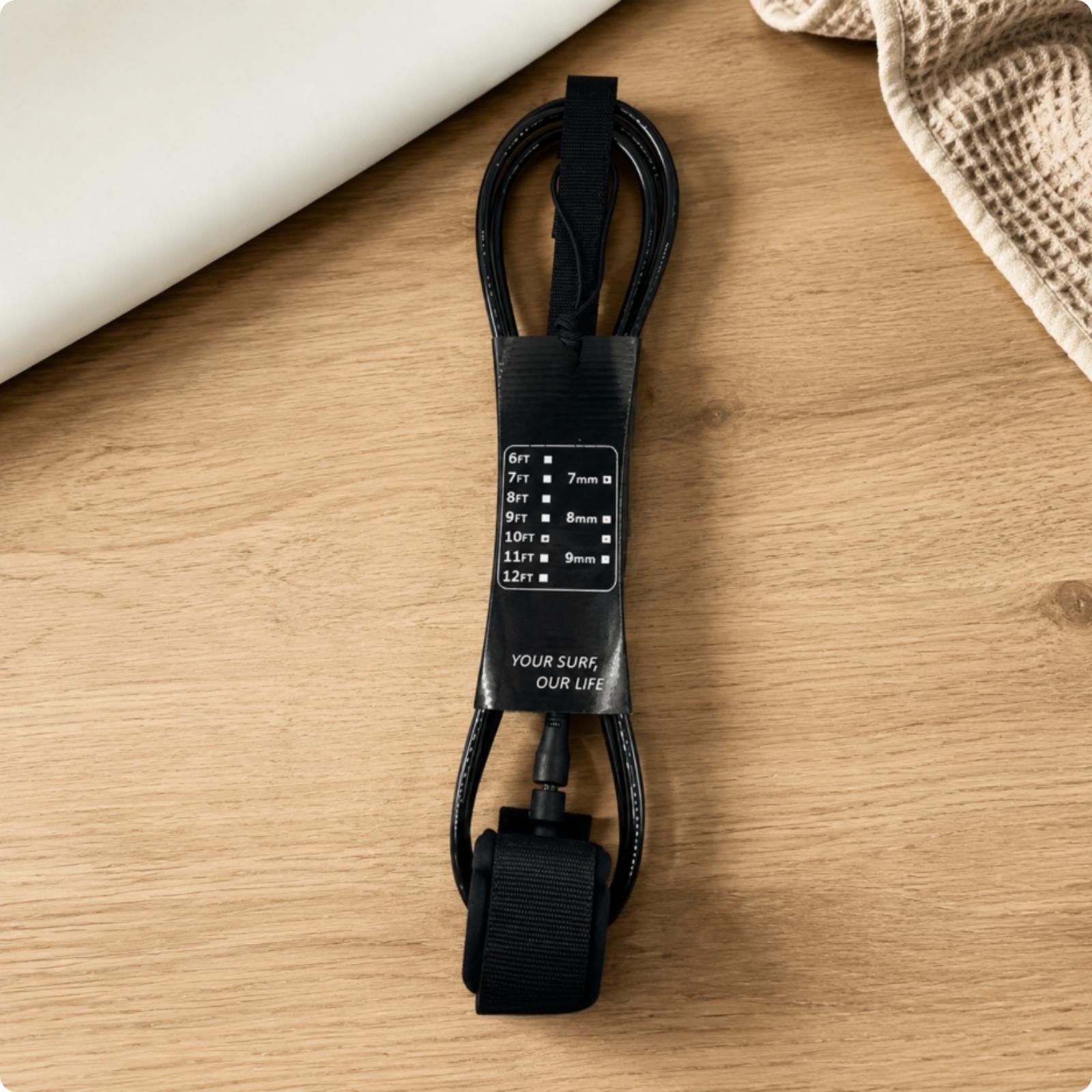 Спиральный страховочный ремень – обзор и цена Paddle Board Leash Coiled
