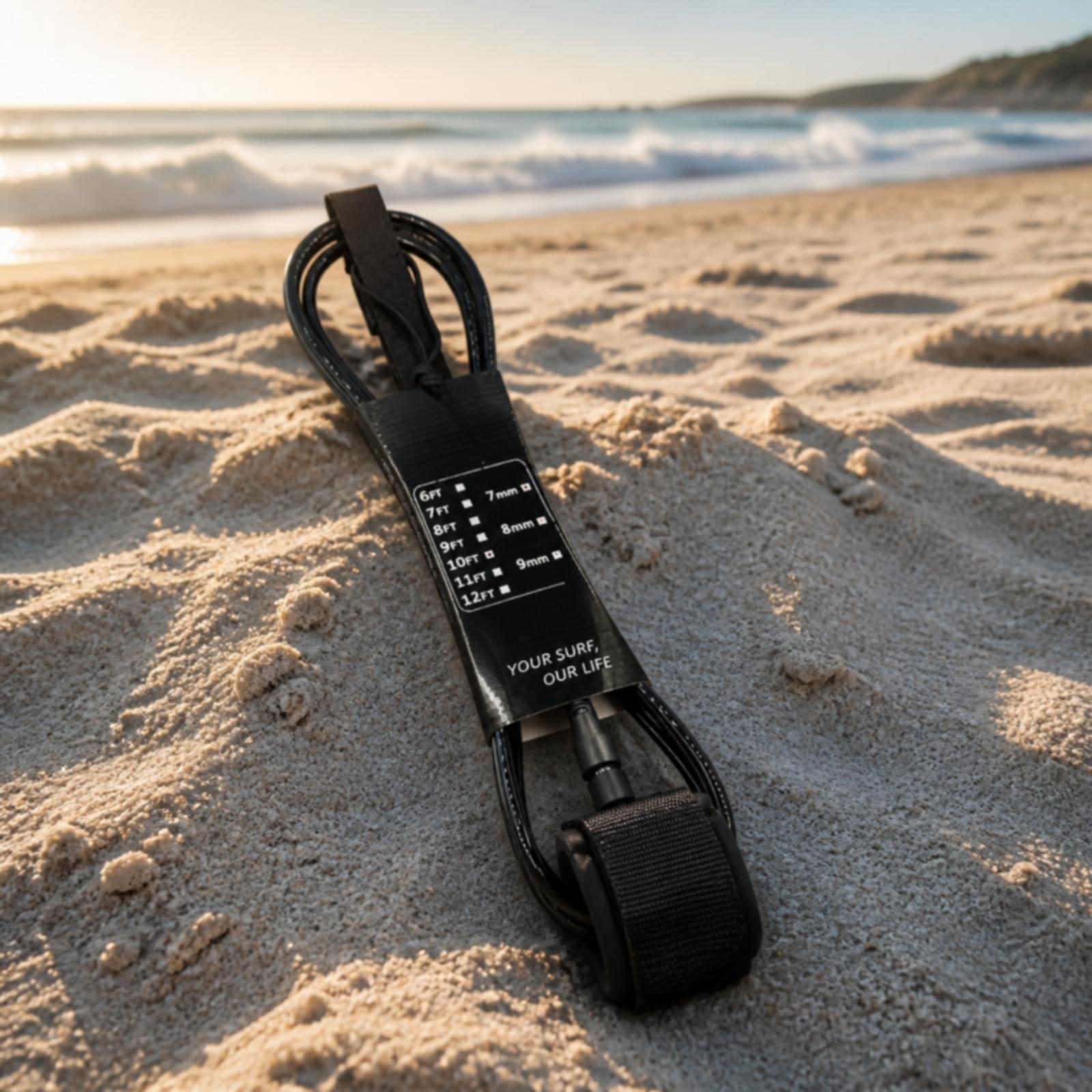Спиральный страховочный ремень – обзор и цена Paddle Board Leash Coiled