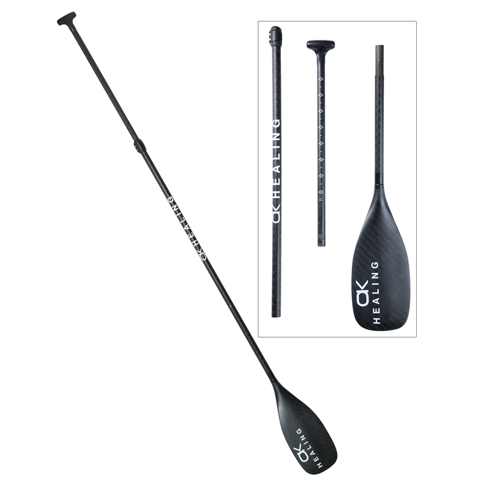 OKHEALING 12K Весло для SUP из – обзор и цена Sup Paddle Carbon Fiber