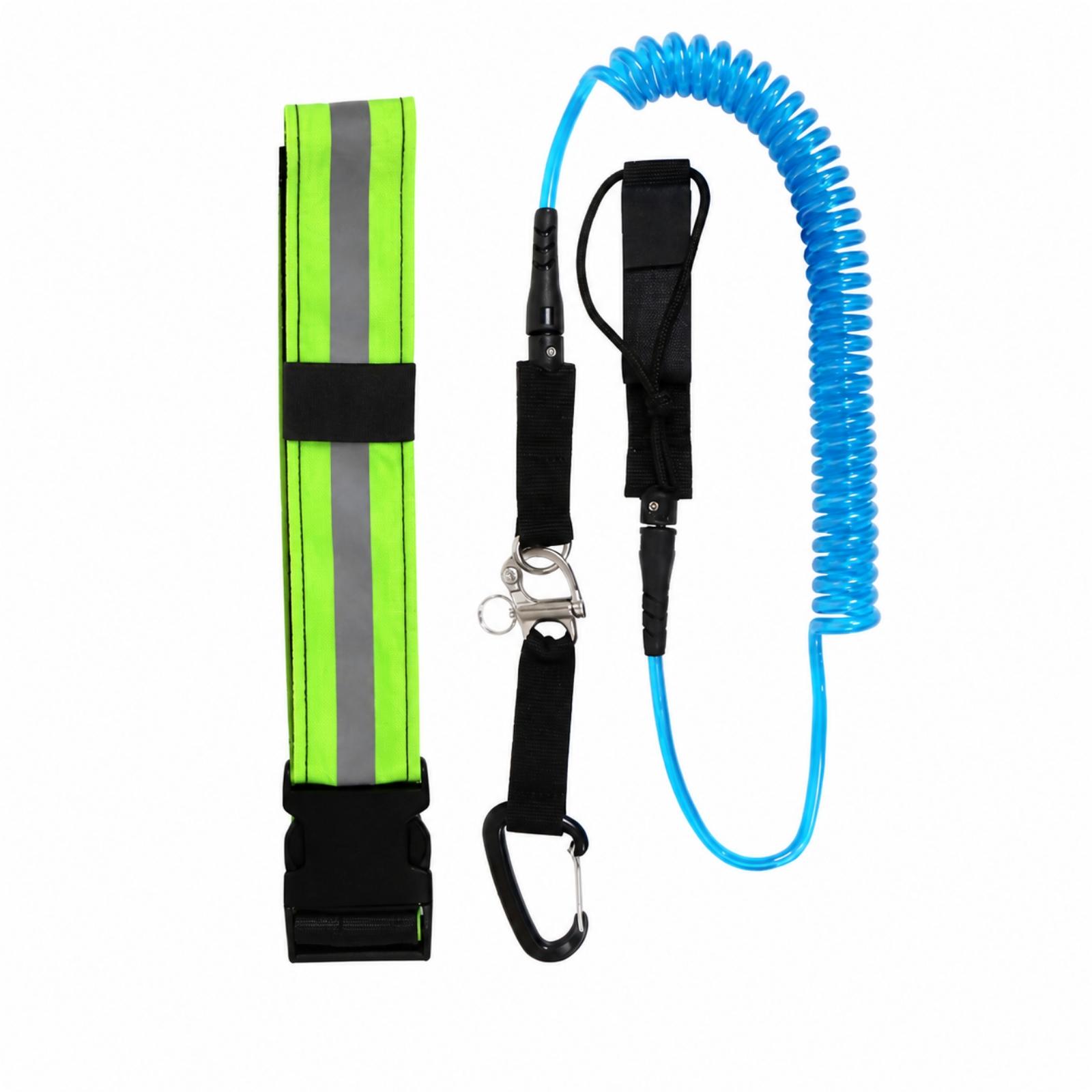 Ремень для безопасности на пад – обзор и цена Paddle Board Leash Coiled