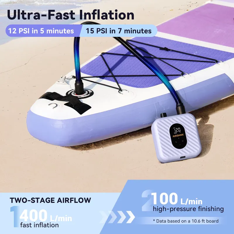 Электрический насос для сапбор – обзор и цена Paddle Board Electric Pump 20Psi