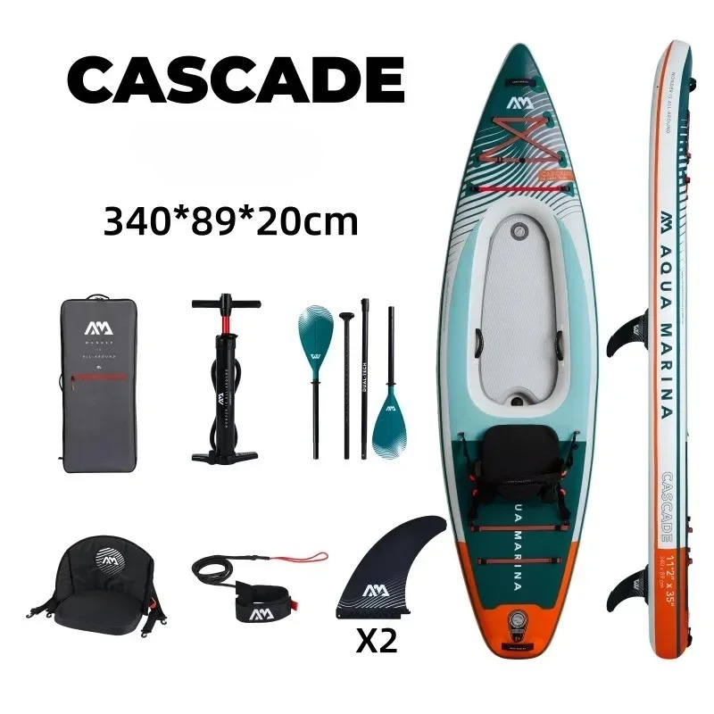 Надувная доска для гребли стоя – обзор и цена Kayak Inflatable 2 Person
